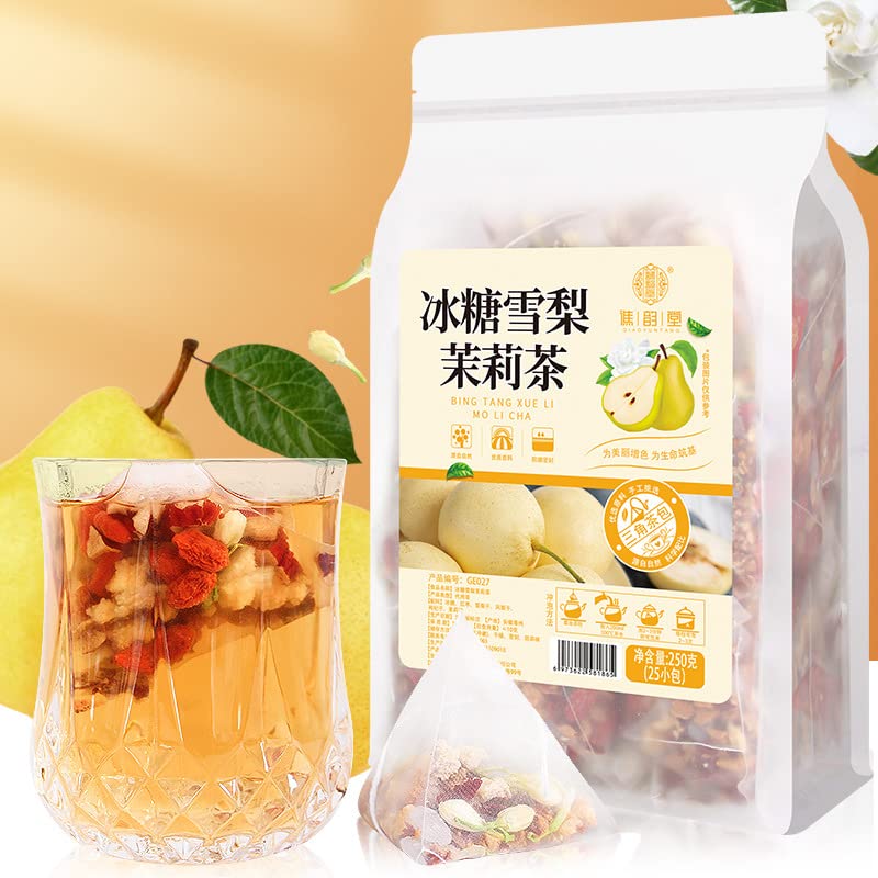 Chinese Fruit Tea Rock Sugar Snow Pear Jasmine Tea Fruit Tea 250g